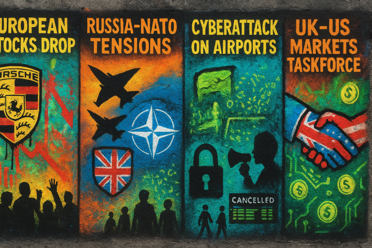 Europe bulletin: NATO-Russia tensions escalate, airport cyberattack