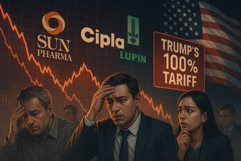 India’s pharma stock crash after Trump’s 100% tariff on branded drugs