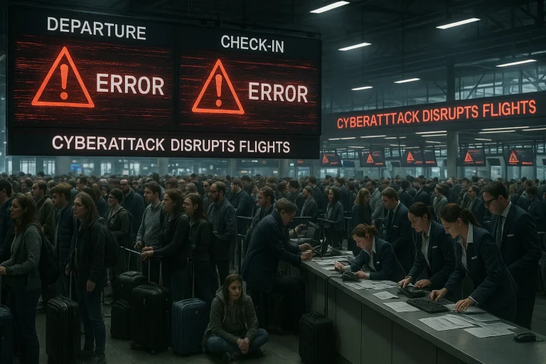 Cyberattack grounds flights at European airports: Heathrow, Brussels, Berlin hit