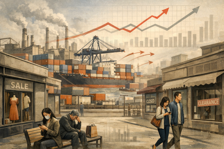 China hits 5% growth target in 2025 even as domestic demand weakens further