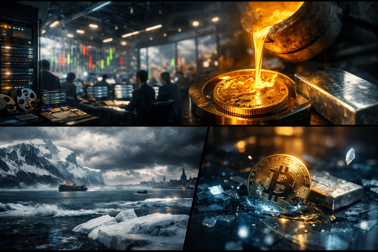 Evening digest: Bitcoin slips below 90K, gold hits records, Netflix goes all-cash on WBD