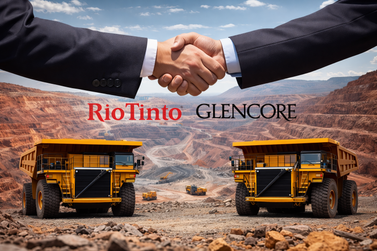 Rio Tinto and Glencore discuss mega-merger as copper boom tempts miners